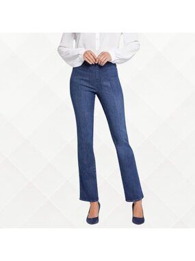 NYDJ Slim Bootcut Jeans • Size S • NWT • Dark Wash • Pull On